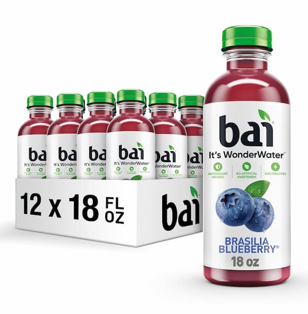 Bai Antioxidant Infused Water Beverage, Brasilia Blueberry deal