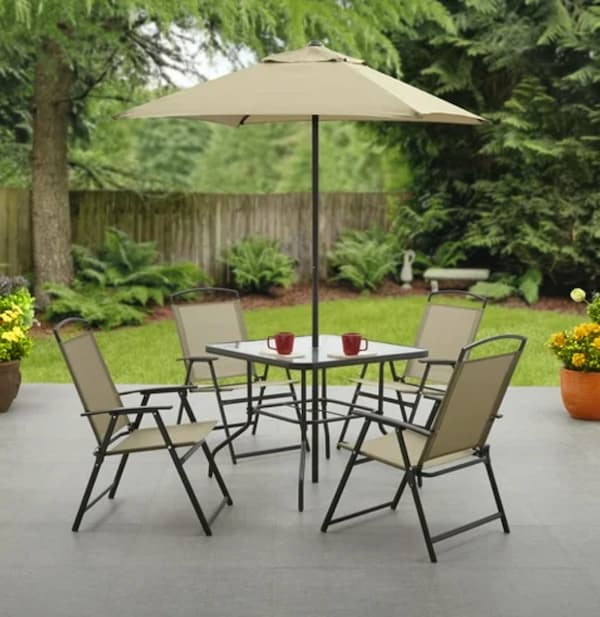 Mainstays Albany Lane  Outdoor Patio Dining Set deal