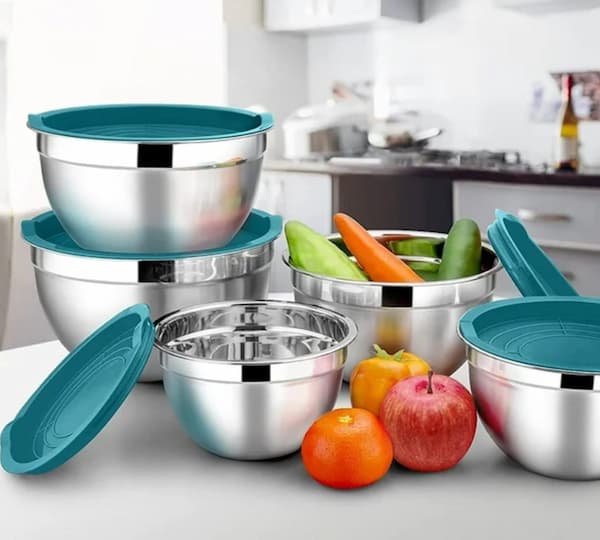 Stainless Steel Nesting Mixing Bowls