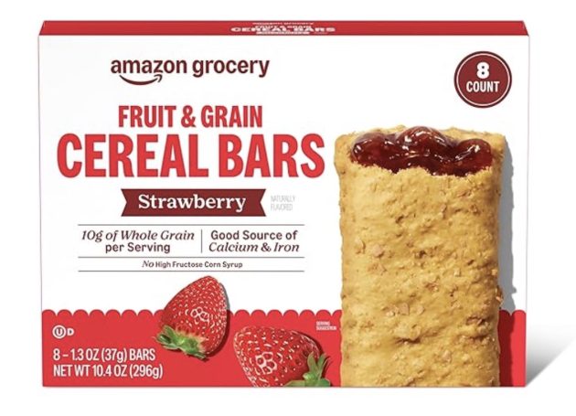 Amazon Grocery, Fruit & Grain Cereal Bars
