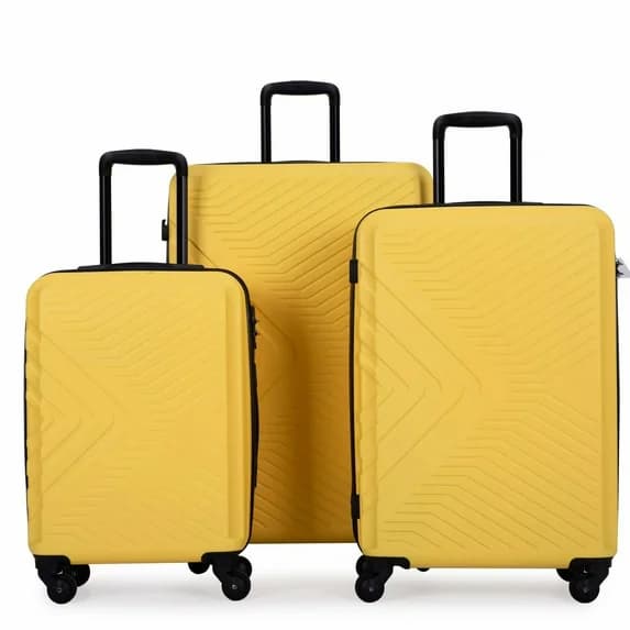 Travelhouse 3-piece hardshell luggage set deal
