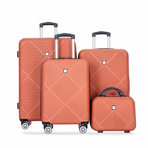 Tripcomp Luggage Sets 4 Piece Suitcase Set deal