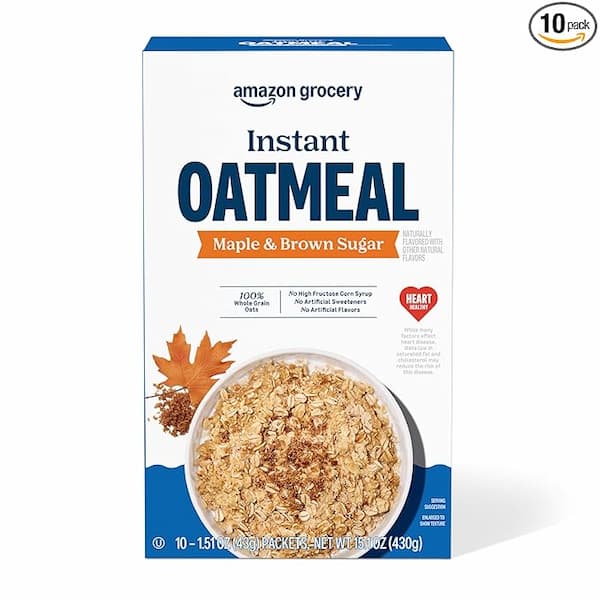 Amazon instant oatmeal deal