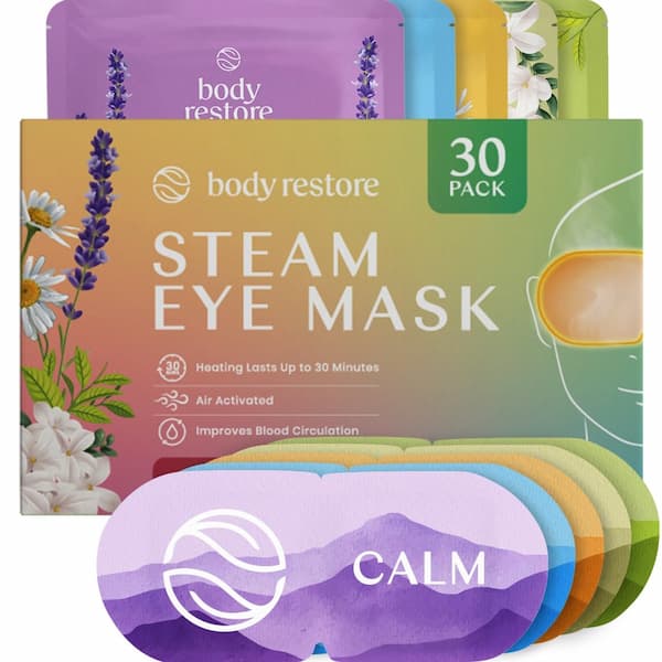 Body Restore Self Heating Warm Compress for Dry Eyes 30 Pack deal