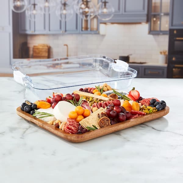 Farberware Charcuterie Board with Lid deal