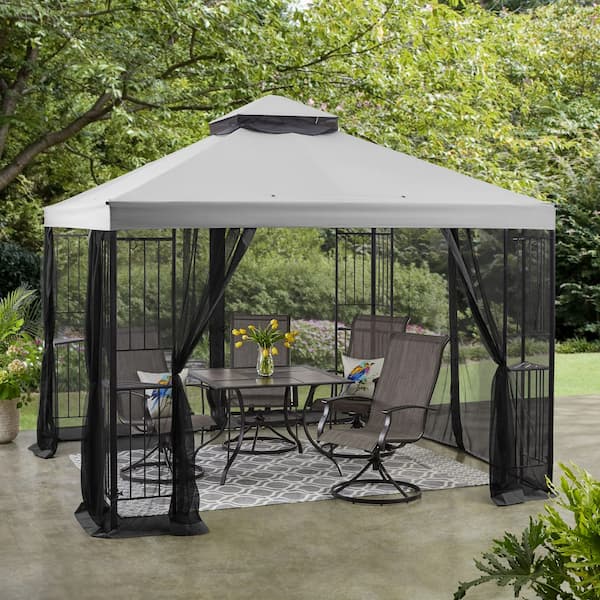 Mainstays 10' x 10' Easy Assembly Outdoor Furniture Patio Gazebo deal