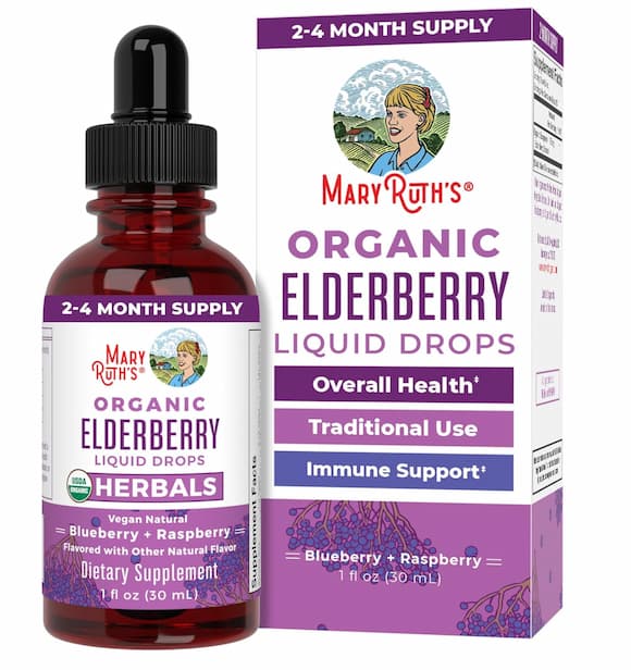 MaryRuth Organics Elderberry Syrup deal