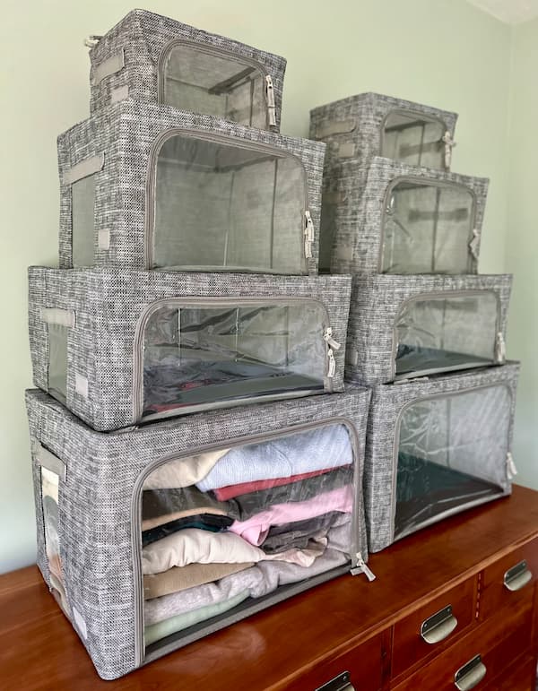 Periea Collapsible Storage Boxes 8-Piece Set deal