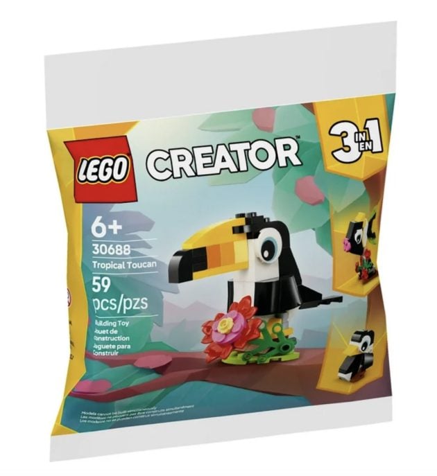 LEGO Creator 3 in 1 Tropical Toucan