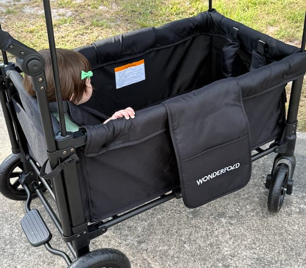 Wonderfold with two harnesses