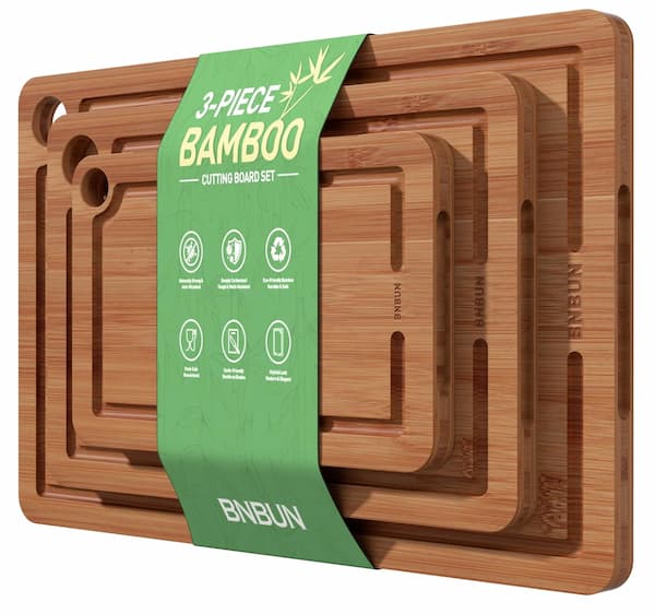 Bamboo Cutting Board 3-Pack