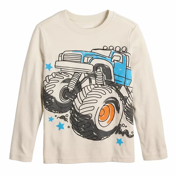 Boys Jumping Beans Long Sleeve Graphic Tee deal