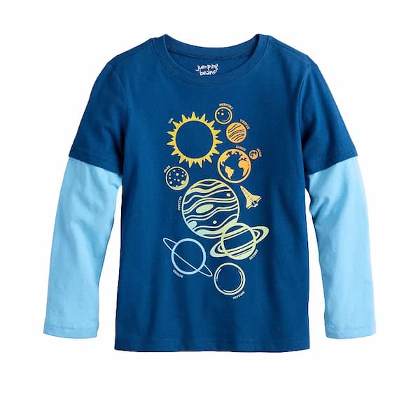 Boys Jumping Beans Long Sleeve Skater Tee deal