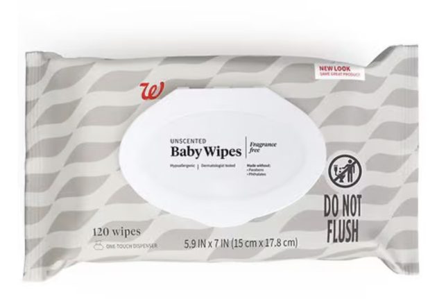 Walgreens Wipes Unscented,