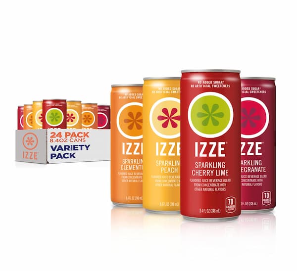 IZZE Sparkling Juice Beverage Blend, Sunset Variety Pack deal