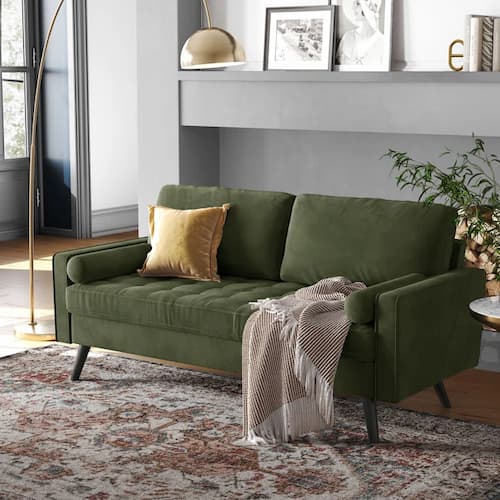 Mercury Row Brumback 69.7'' Velvet Sofa
