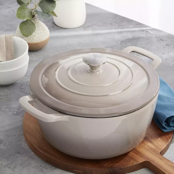 Mingle & Co 7-qt. Enameled Cast Iron Dutch Oven deal