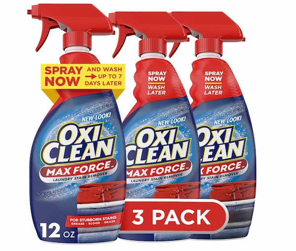 OxiClean Max Force Laundry Stain Remover Spray, 12 Fl. Oz, 3-Pack​