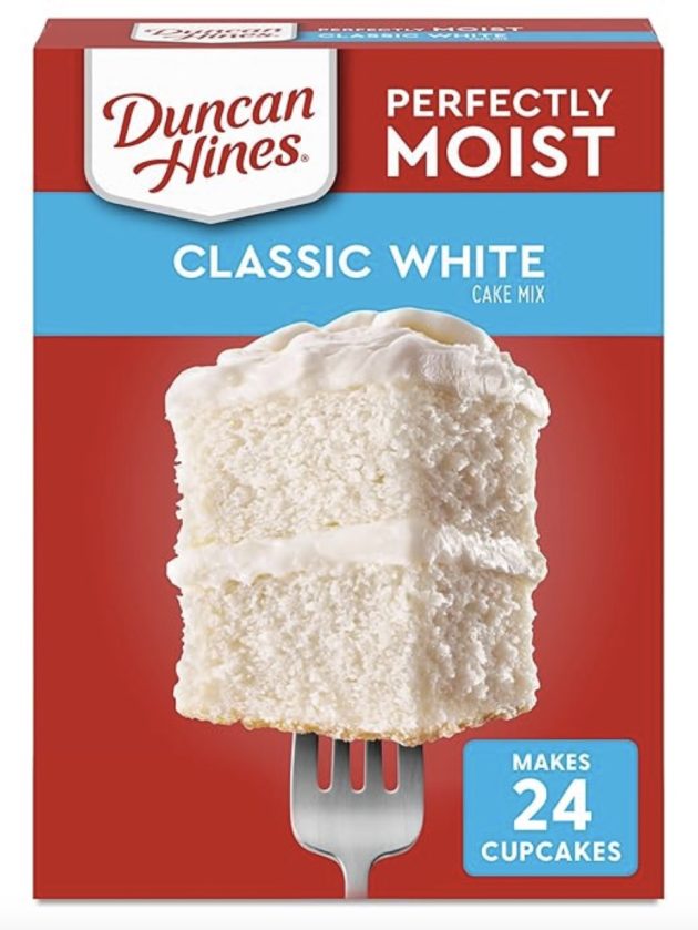 Duncan Hines Classic Cake Mix, White