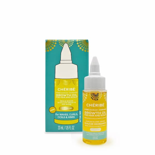 Cheribe Mini Growth Oil for Hair and Scalp Ornament Treatment Gift Set 