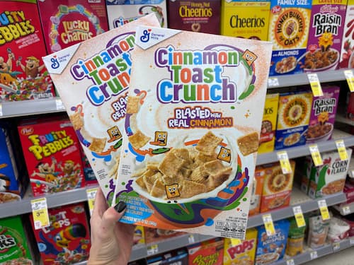 Cinnamon Toast Crunch cereal