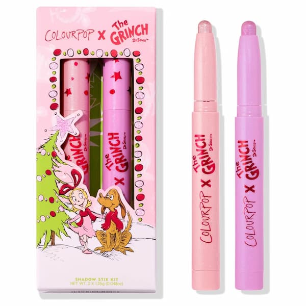 ColourPop x How the Grinch Stole Christmas Shadow Stick Duo deal