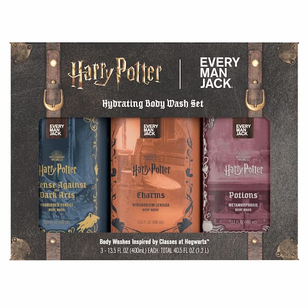 Every Man Jack Harry Potter Holiday Body Wash Gift Set
