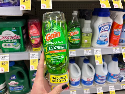 Gain EZ Squeeze Dishsoap 
