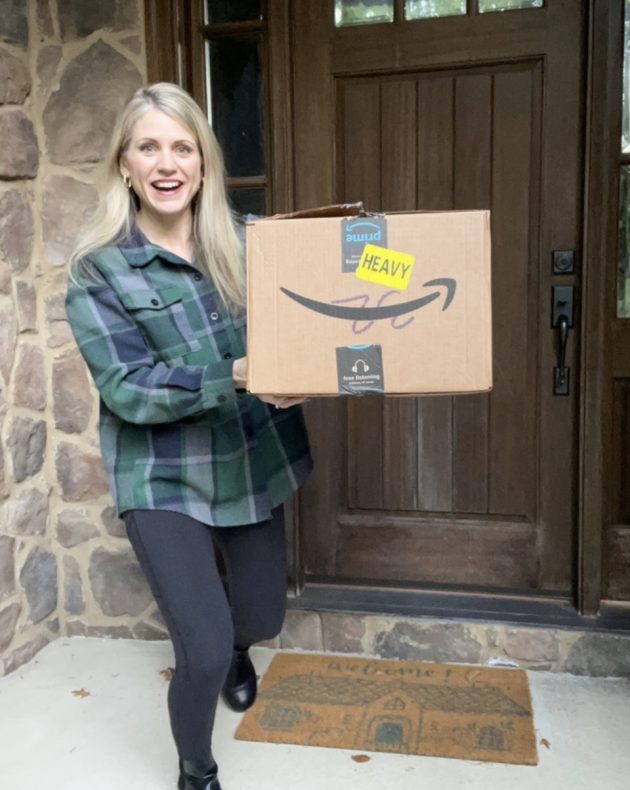 Crystal with Amazon Box