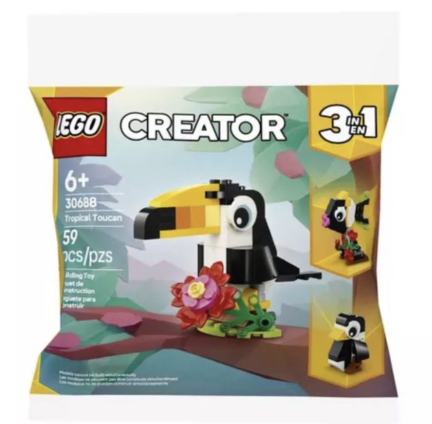 LEGO Creator 3 in 1 Tropical Toucan 