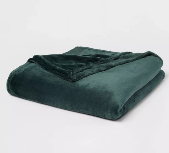 Threshold Microplush Bed Blanket